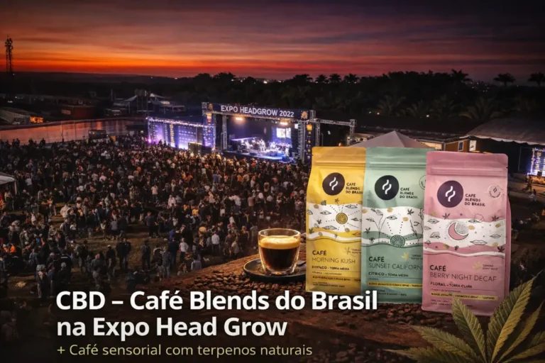 CBD.BR na Expo Head Grow: Cafés Especiais com Terpenos