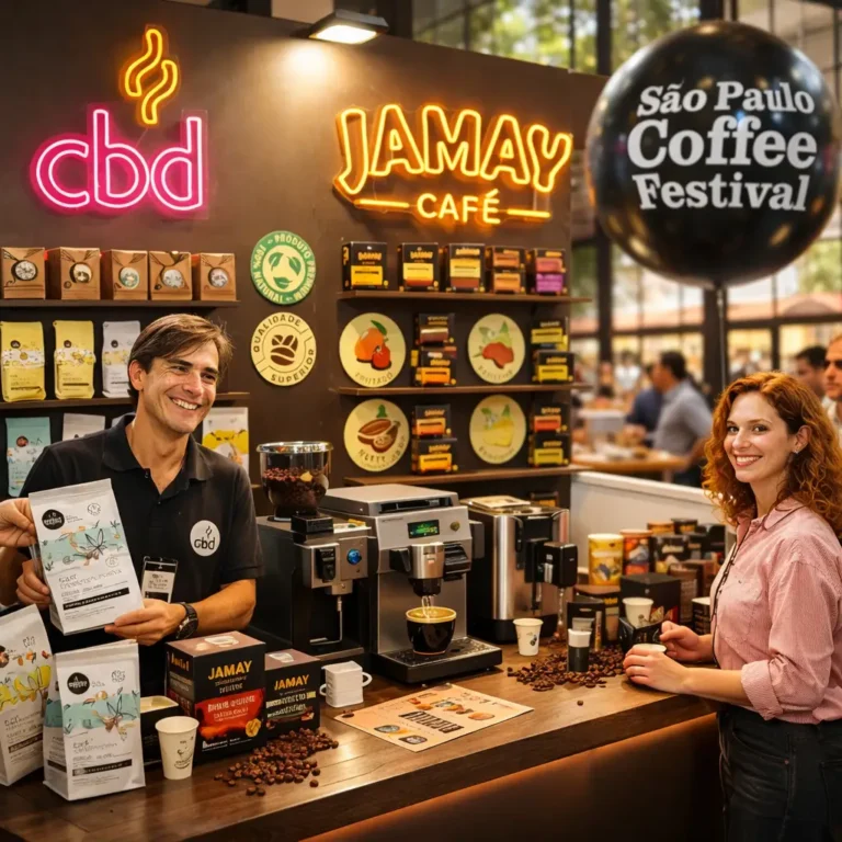 Café Sensorial no São Paulo Coffee Festival na Bienal