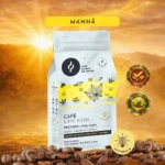 CBDBR Café Sensorial MANHÃ - Lime Kush Grãos 500g - Manga e Pitanga + Terpeno Lime Kush